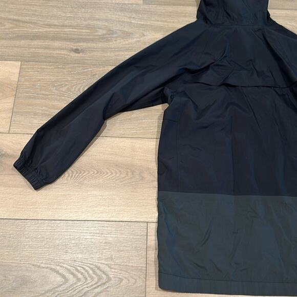 NIKE Black Gray Neon Yellow Waterproof Hooded Full Zipper Jacket‎ Size Small - Picture 5 of 14